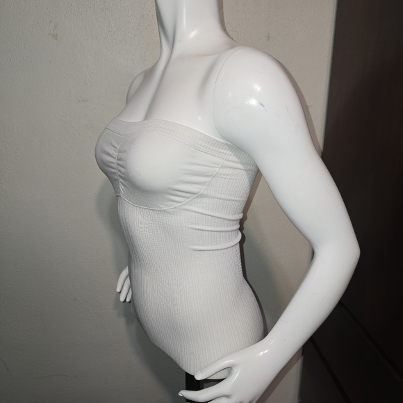 Strapless Camisole tubetop Compression Top Body Shaper with Slimming xs - Picture 2 of 8